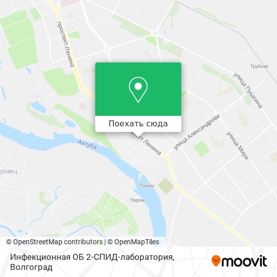 Карта Инфекционная ОБ 2-СПИД-лаборатория