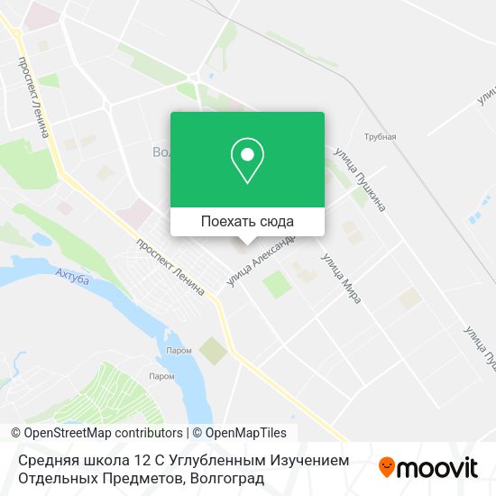 Карта Средняя школа 12 С Углубленным Изучением Отдельных Предметов