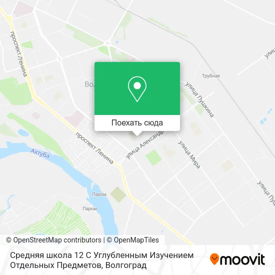 Карта Средняя школа 12 С Углубленным Изучением Отдельных Предметов