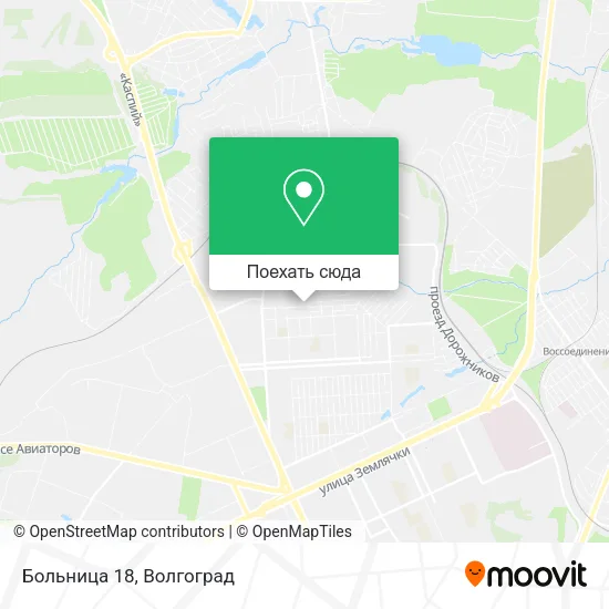 Карта Больница 18