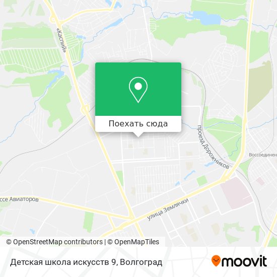 Карта Детская школа искусств 9