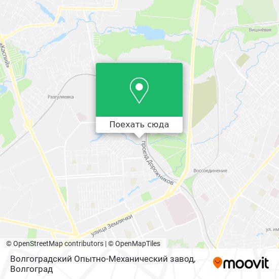 Карта Волгоградский Опытно-Механический завод