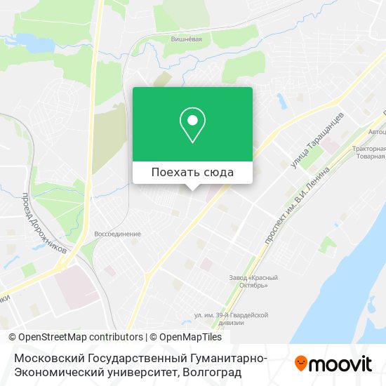 Карта Московский Государственный Гуманитарно-Экономический университет