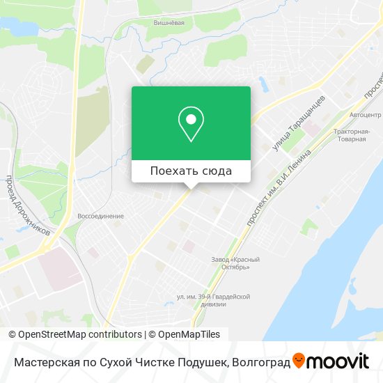 Карта Мастерская по Сухой Чистке Подушек