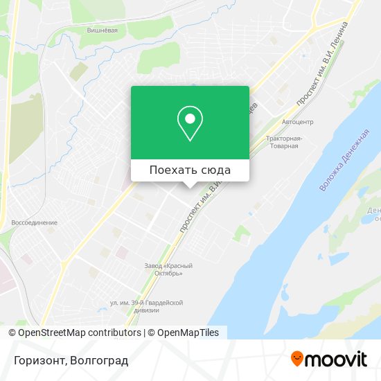 Карта Горизонт