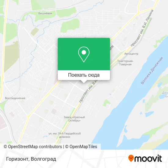 Карта Горизонт