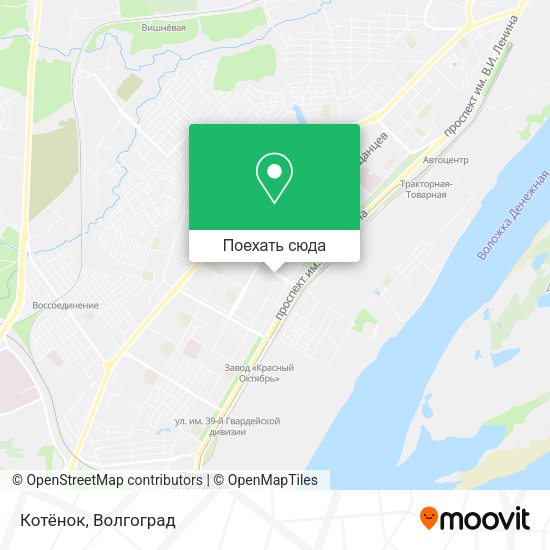 Карта Котёнок