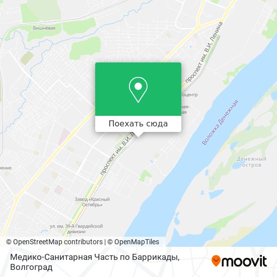 Карта Медико-Санитарная Часть по Баррикады