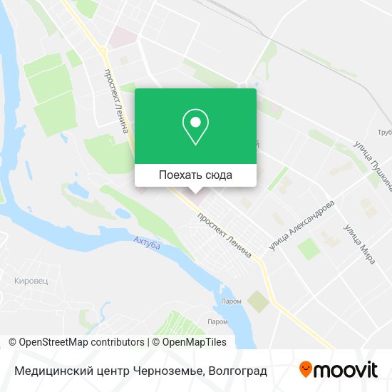 Карта Медицинский центр Черноземье