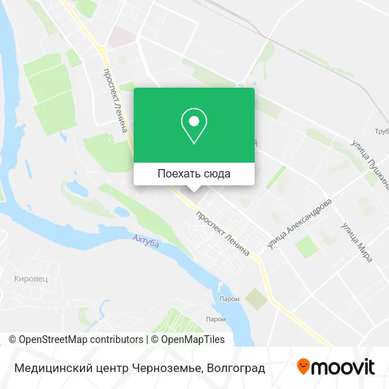 Карта Медицинский центр Черноземье