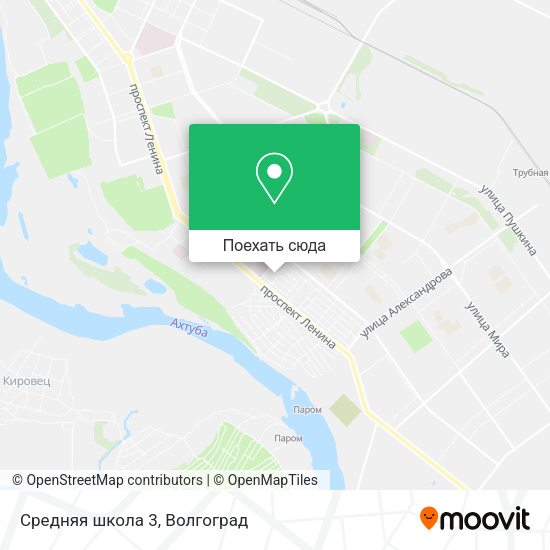 Карта Средняя школа 3
