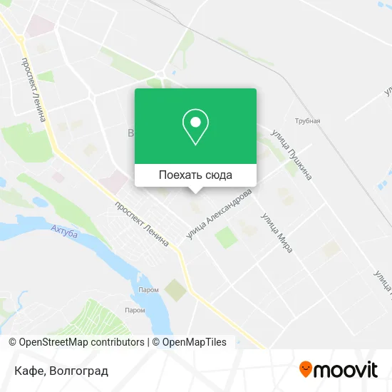 Карта Кафе