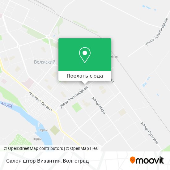 Карта Салон штор Византия