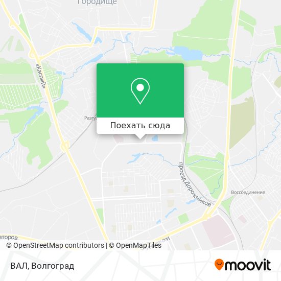 Карта ВАЛ