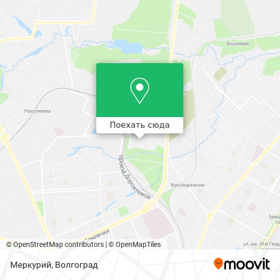 Карта Меркурий