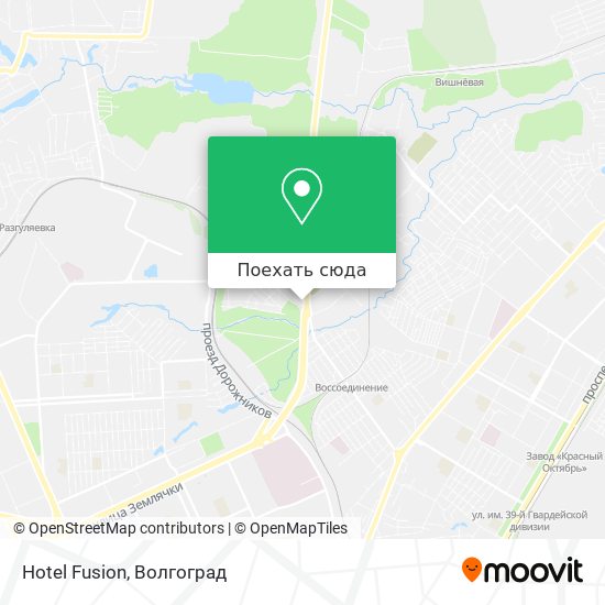 Карта Hotel Fusion