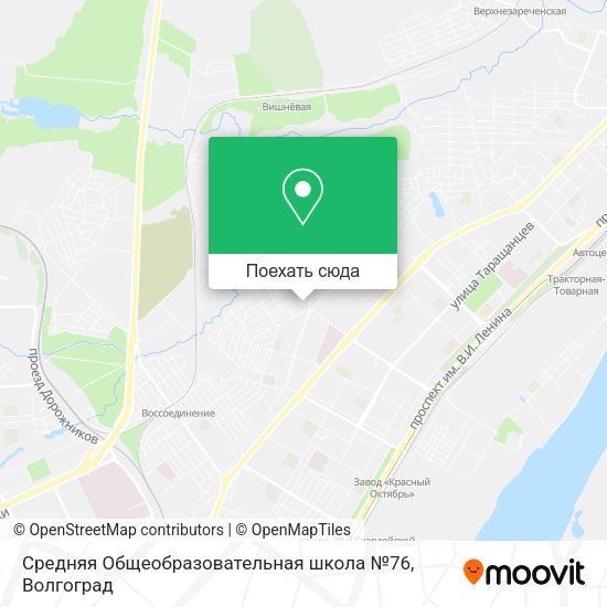 Карта Средняя Общеобразовательная школа №76
