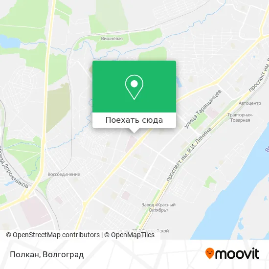 Карта Полкан