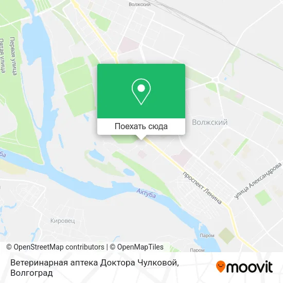 Карта Ветеринарная аптека Доктора Чулковой