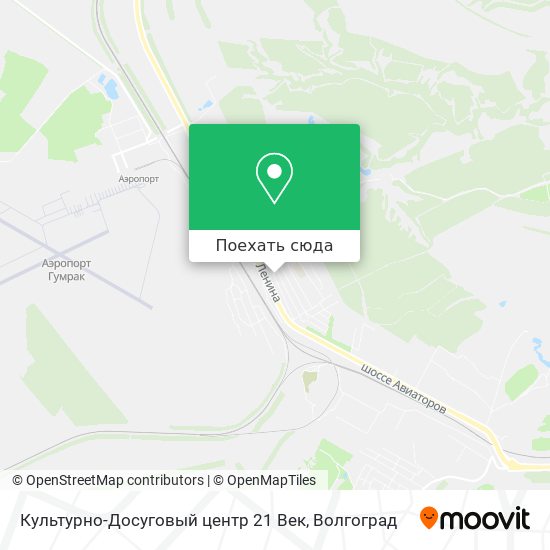 Карта Культурно-Досуговый центр 21 Век