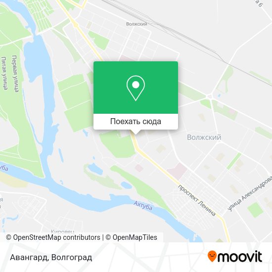 Карта Авангард