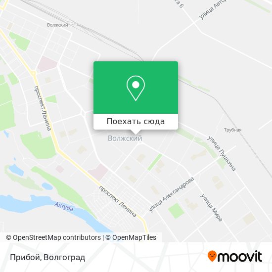 Карта Прибой