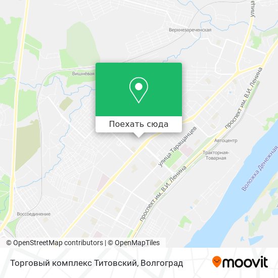Карта Торговый комплекс Титовский