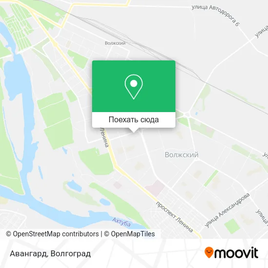 Карта Авангард