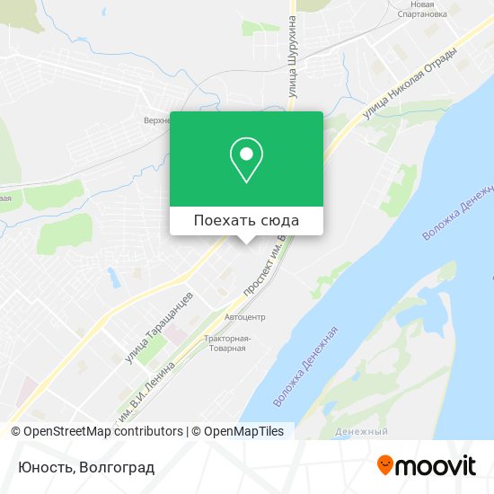 Карта Юность
