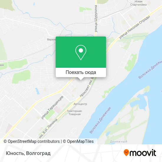 Карта Юность
