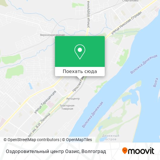 Карта Оздоровительный центр Оазис