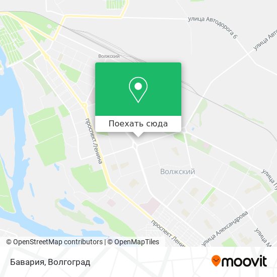 Карта Бавария