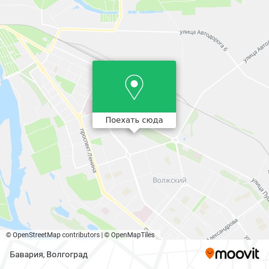 Карта Бавария