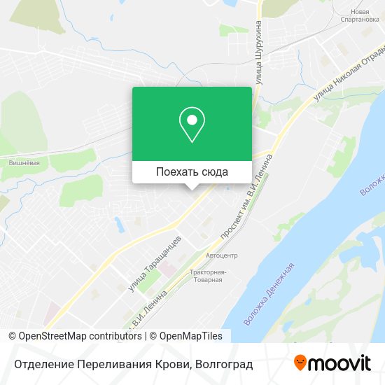 Карта Отделение Переливания Крови