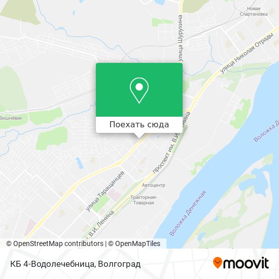 Карта КБ 4-Водолечебница