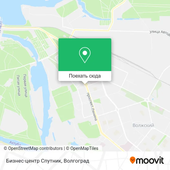 Карта Бизнес-центр Спутник