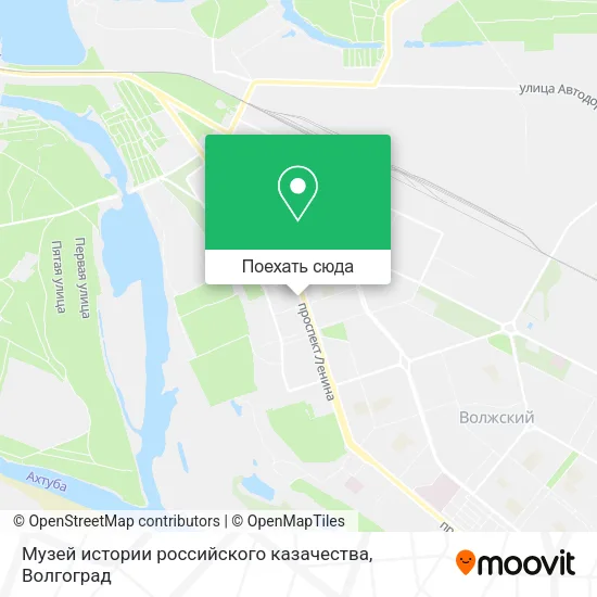 Карта Музей истории российского казачества