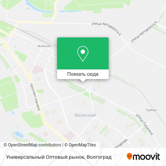 Карта Универсальный Оптовый рынок
