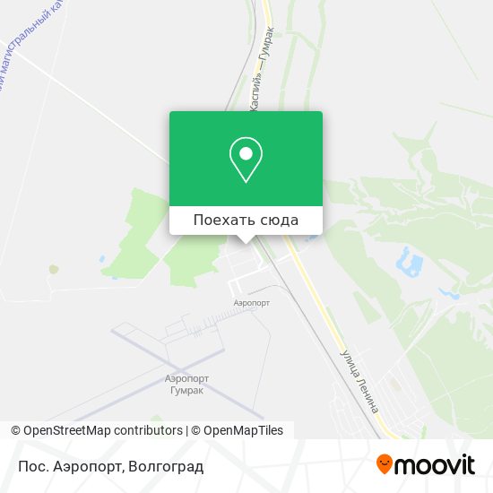 Карта Пос. Аэропорт