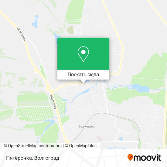 Карта Пятёрочка