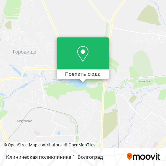Карта Клиническая поликлиника 1