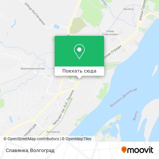 Карта Славянка