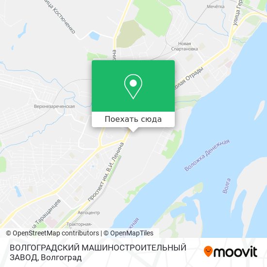 Карта ВОЛГОГРАДСКИЙ МАШИНОСТРОИТЕЛЬНЫЙ ЗАВОД