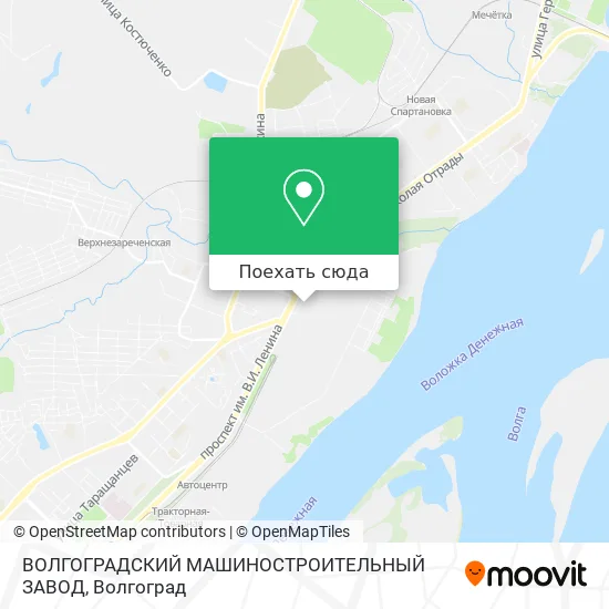 Карта ВОЛГОГРАДСКИЙ МАШИНОСТРОИТЕЛЬНЫЙ ЗАВОД