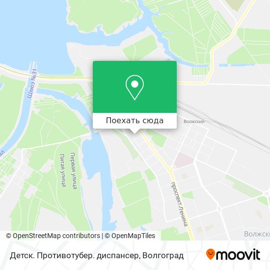 Карта Детск. Противотубер. диспансер