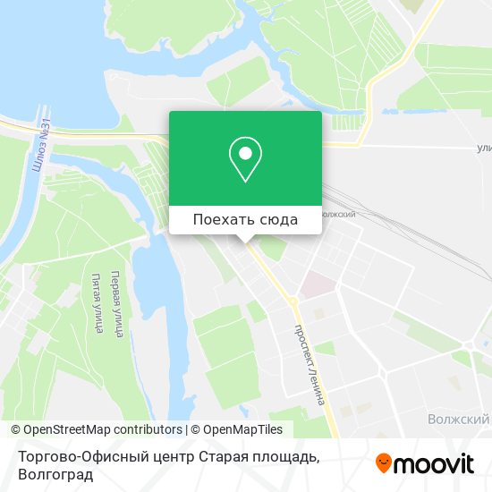 Карта Торгово-Офисный центр Старая площадь
