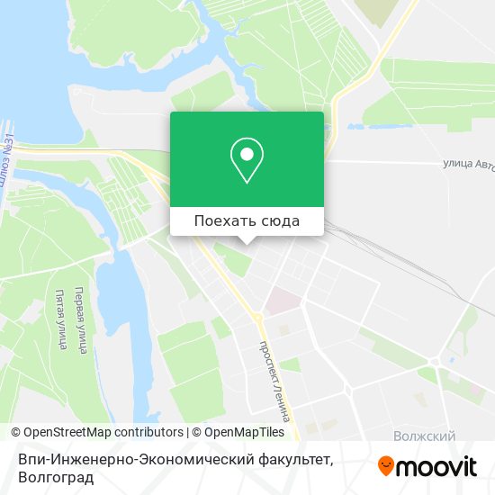 Карта Впи-Инженерно-Экономический факультет