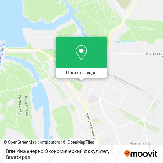 Карта Впи-Инженерно-Экономический факультет