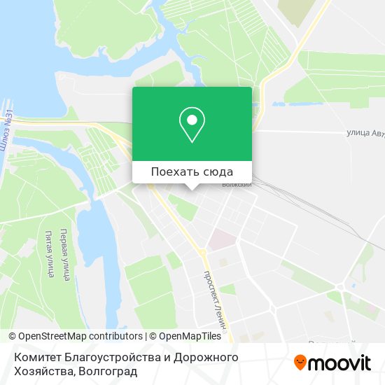 Карта Комитет Благоустройства и Дорожного Хозяйства