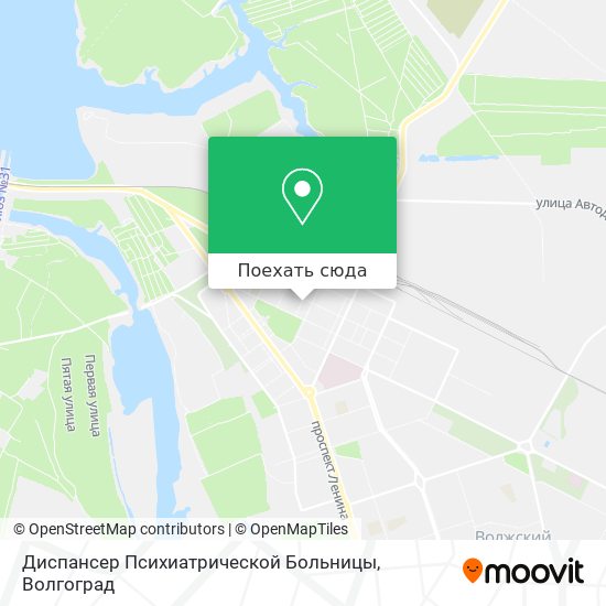 Карта Диспансер Психиатрической Больницы